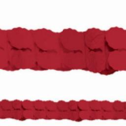 Garland Red Paper 3.6m