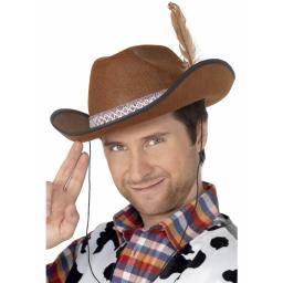 Dallas Cowboy Hat Felt with Feather