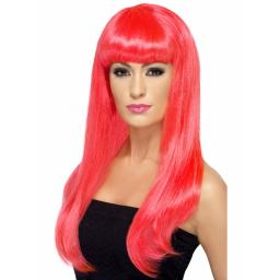 Babelicious Wig Long Straight with Fringe