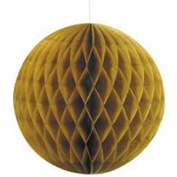 Honeycomb Ball Gold 8inch