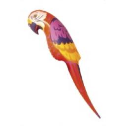 Inflatable Parrot 46 inch multicoloured