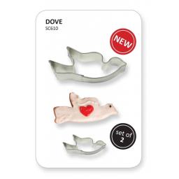 PME Dove Metal Cutters Set of 2