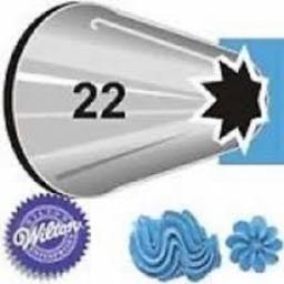 Wilton Open Star N0 22 Decorating Nozzle