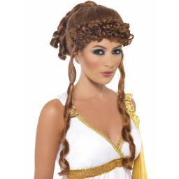 Helen Of Troy Wig Brown with Curls