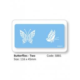 JEM Butterflies Stencil