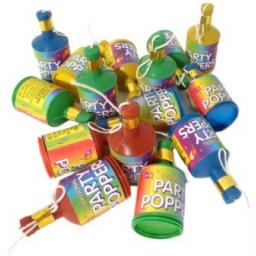 Party Poppers Pack of 50