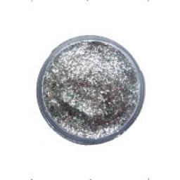 Glitter Dust Silver - face and body paint 12ml