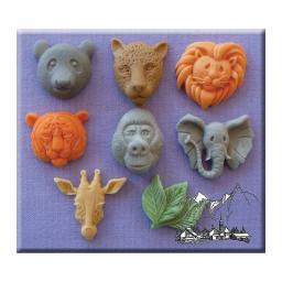 Large Animal Heads By Alphabet Moulds