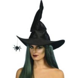 Witch Hat Velour with Spider