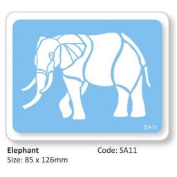 JEM Elephant Full Body Stencil