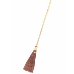 Authentic Witch's Broom Stick, Brown