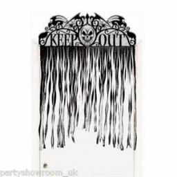 Doorway Curtain Keep Out 38x54 inch