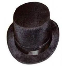 Black Top Hat 100% Polyester