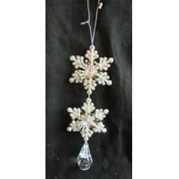 18cm Snowflake With Jewel