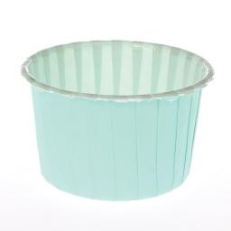 Aqua Coloured Baking Cups-24pcs