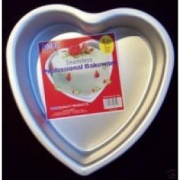 PME Seamless Prof 8 in  X 2in Heart Bakeware