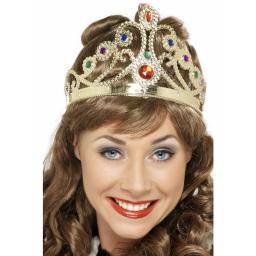 Queens Crown jewelled Gold & Silver Assorted