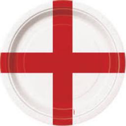 St George Paper Party Plates 8x9 inch