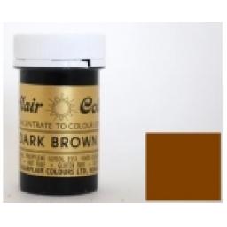 Sugarflair Spectral Dark Brown Paste Colour 25g