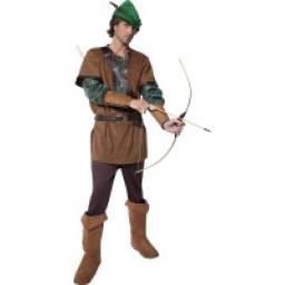 Robin Hood Top Trousers Belt Hat & Bootcovers