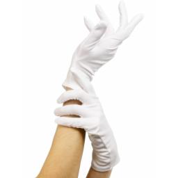 Fever Short Gloves White