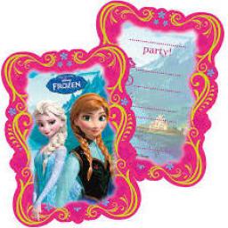Frozen invitations & envelop