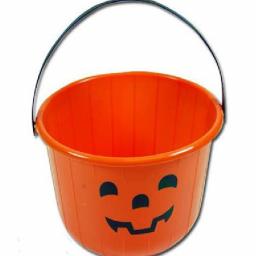 Bucket Pumpkin 17x22 cm