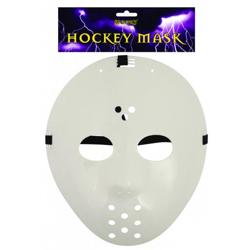 Spooky Hockey Mask White