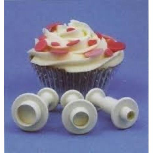 PME Round Cutters Plungers Set of 3