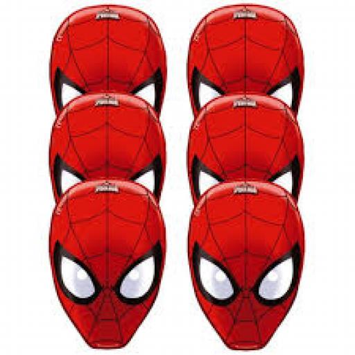 6 Ultimate Spiderman Paper Mask