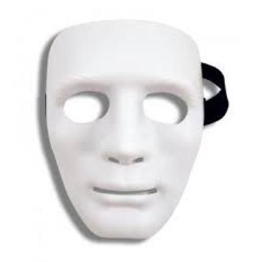 Robot Mask Deluxe White