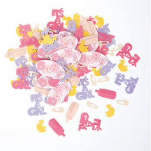 Baby Shower Confetti 14.17g Pink