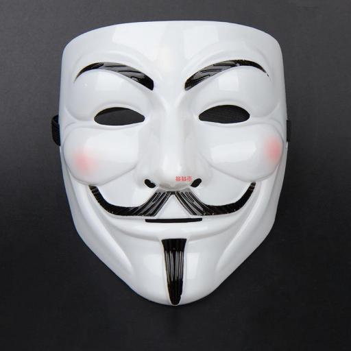 White Anonymus Mask