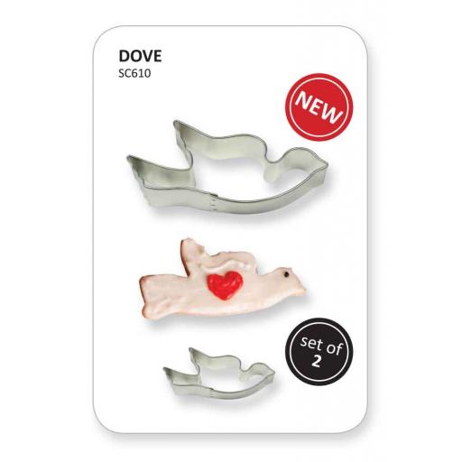 PME Dove Metal Cutters Set of 2