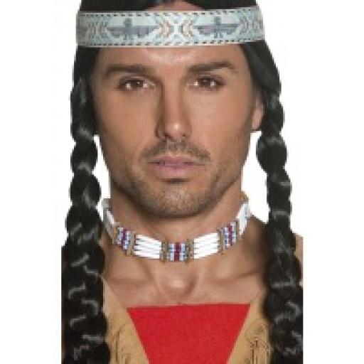 Native American Inspired Choker White