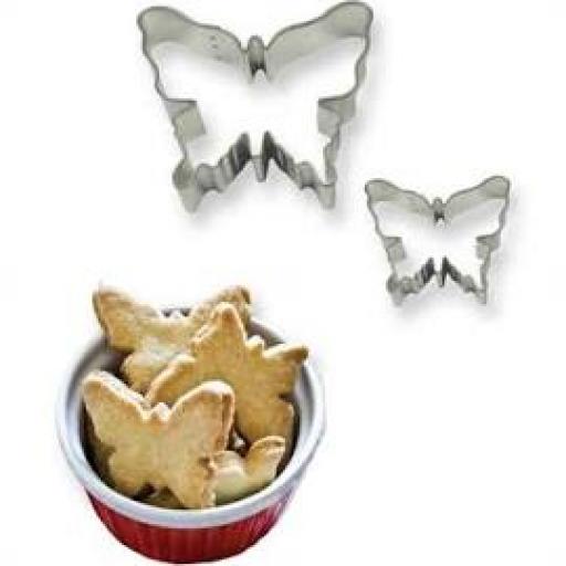PME Metal Cutters Set of 2 Butterfly