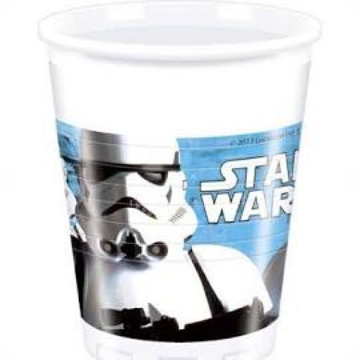 Star Wars Plastic Party Cups 8x200ml