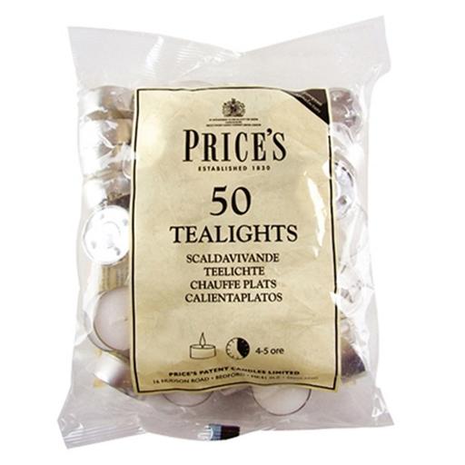 50 Tealights Candles