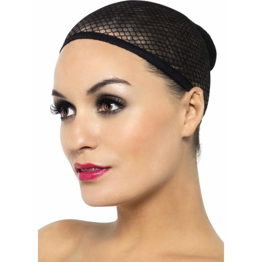 Fever Wig Cap Black Mesh