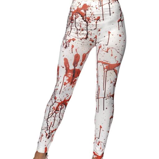 White Leggings Blood Stained