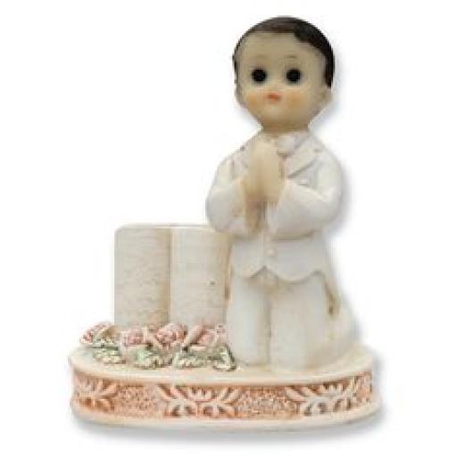 Praying Boy with Bible /Communion Cake Topper