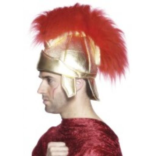 Roman Soldiers Helmet with Plume