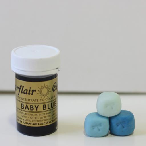 Sugarflair Spectral Paste Colour Baby Blue 25g