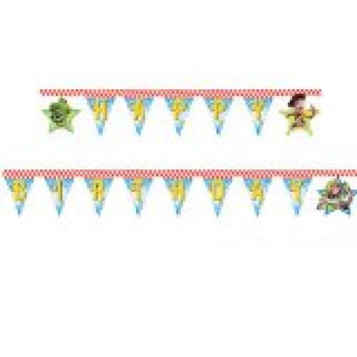 Toy Story Bday Paper Letter Banner 2.12M