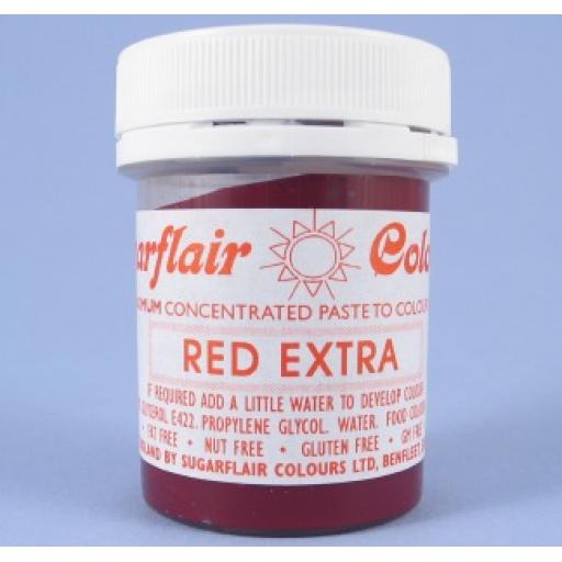 Sugarflair Red Extra Food Colour 42g