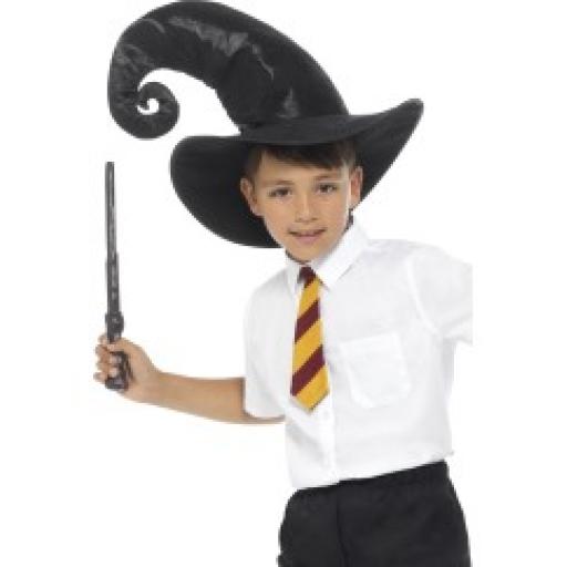 Wizard Kit Black with Tie Hat & Wand