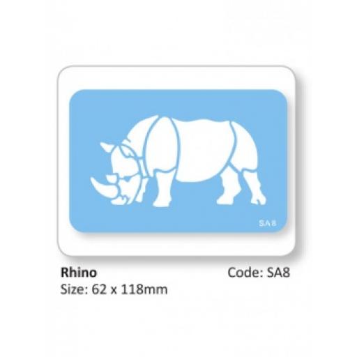 Rhino Full Body Stencil