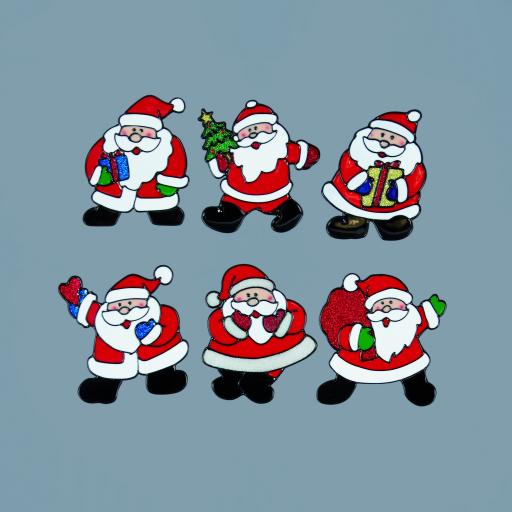 15cm Santa Window Stickers