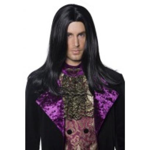 Gothic Count Wig Long Straight