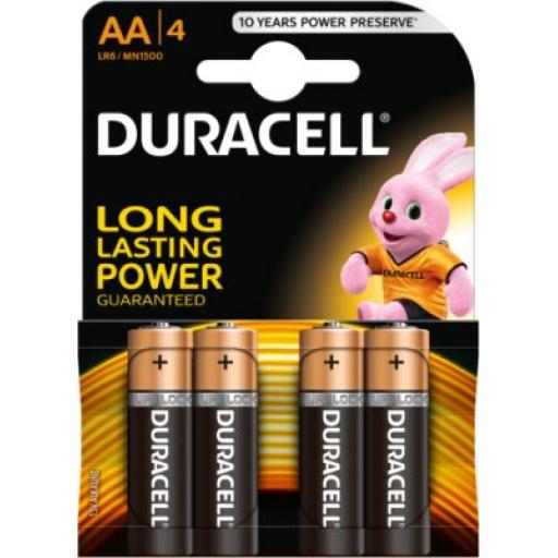 Duracell 4 AA Cell Basic
